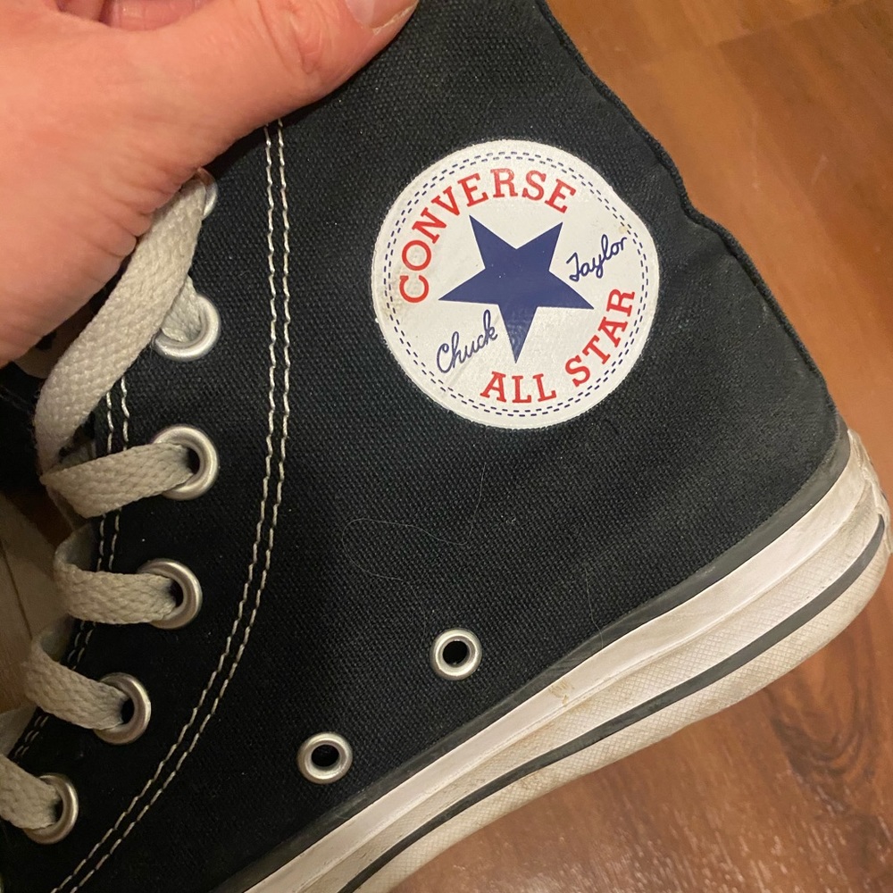 Black high top converse - Picture 5 of 5
